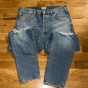 Citizens of Humanity Liya High Rise Classic Fit Crop Jeans sz 28